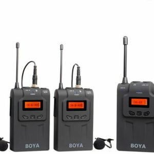 Boya BY-WM8 UFH Dual Channel Wireless Microphone System