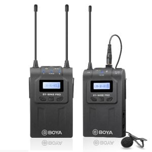 BOYA BY-WM8 Pro-K1 Dual-Channel UHF Wireless Microphone