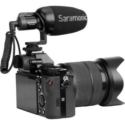 Saramonic Vmic Mini Ultra-Compact Camera-Mount Shotgun Microphone for DSLR Cameras and Smartphones - Image 8