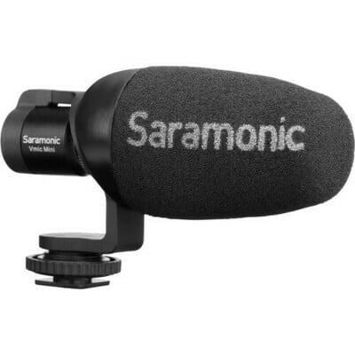Saramonic Vmic Mini Ultra-Compact Camera-Mount Shotgun Microphone for DSLR Cameras and Smartphones - Image 2