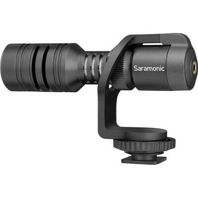 Saramonic Vmic Mini Ultra-Compact Camera-Mount Shotgun Microphone for DSLR Cameras and Smartphones - Image 3