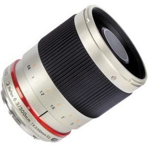 Samyang Reflex 300mm f/6.3 ED UMC CS Lens for Sony E Mount (Silver)