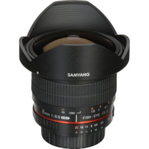 Samyang 8mm f/3.5 HD Fisheye Lens for Fujifilm X