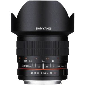 Samyang 10mm f/2.8 ED AS NCS CS Lens (Nikon AE Lens F Mount)