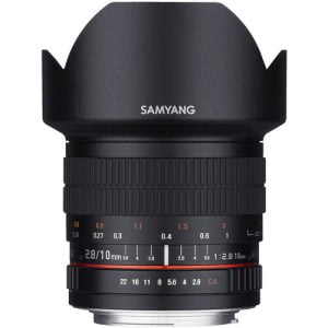 Samyang 10mm f/2.8 ED AS NCS CS Lens (Canon EF-M Mount)