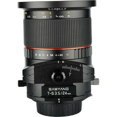Samyang 24mm f/3.5 ED AS UMC Tilt-Shift Lens for Canon EF - Image 2