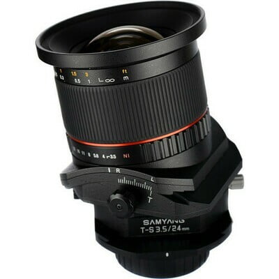 Samyang 24mm f/3.5 ED AS UMC Tilt-Shift Lens for Canon EF - Image 3