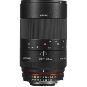 Samyang 100mm f/2.8 ED UMC Macro Lens for Nikon F (AE)