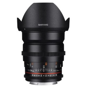 Samyang 24mm T1.5 VDSLRII Cine Lens for Canon