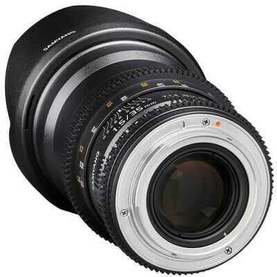 Samyang 35mm T1.5 VDSLRII Cine Lens for Canon EF - Image 4
