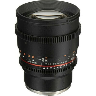 Samyang 85mm T1.5 VDSLRII Cine Lens for Canon EF Mount - Image 4