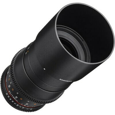 Samyang 100mm T3.1 VDSLRII Cine Lens for Canon EF Mount with Macro - Image 2