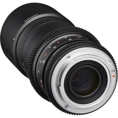 Samyang 100mm T3.1 VDSLRII Cine Lens for Canon EF Mount with Macro - Image 3