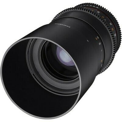 Samyang 100mm T3.1 VDSLRII Cine Lens for Canon EF Mount with Macro - Image 4