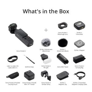DJI Osmo Pocket 4 Creators Combo