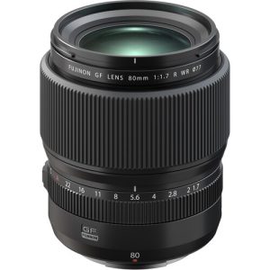 FUJIFILM GF 80mm f/1.7 R WR Lens (FUJIFILM G)